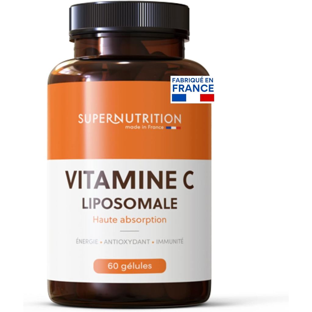 Lipid Vitamin C 415mg-อัตราการดูดซึมสูง-Enhance Energy-Enhance Immune System-60 แคปซูลผัก