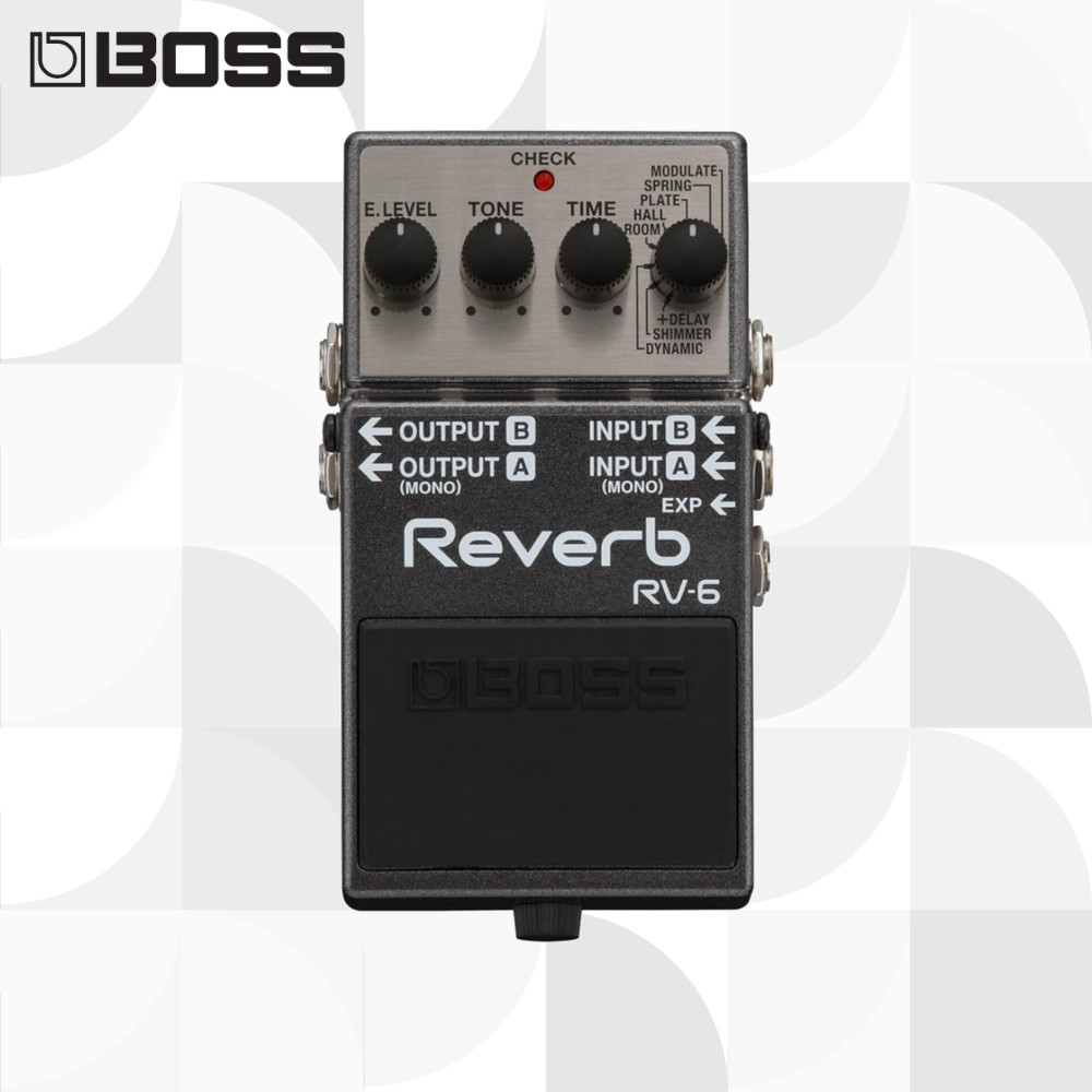 BOSS RV-6 Reverb Guitar Effects Pedal เอฟเฟกต์กีตาร์【ส่งตรงจากญี่ปุ่น】