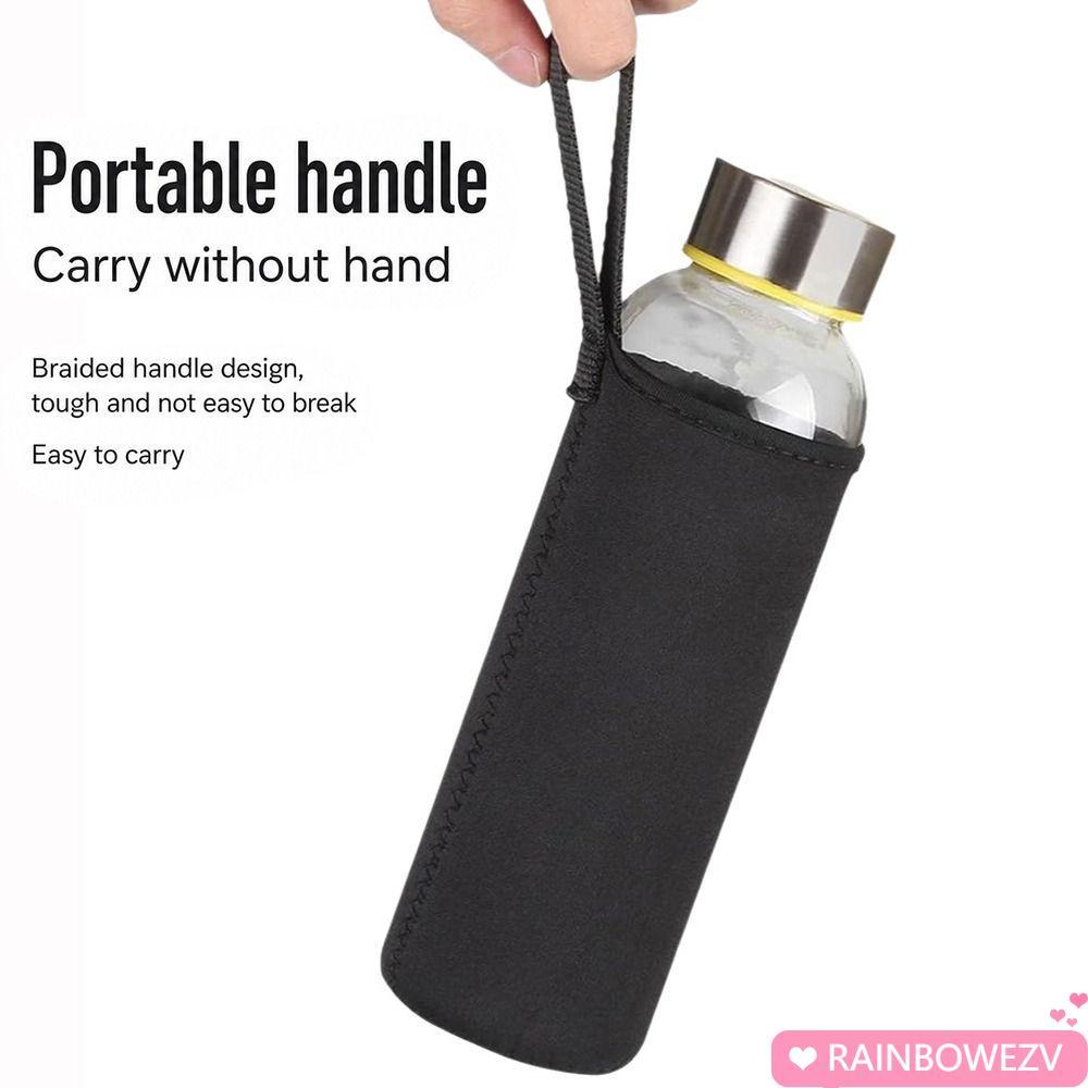 RAINBOWEZV Insulated Bottle Carrier, 750/1000/1500ML Portable Water Bottle Cover