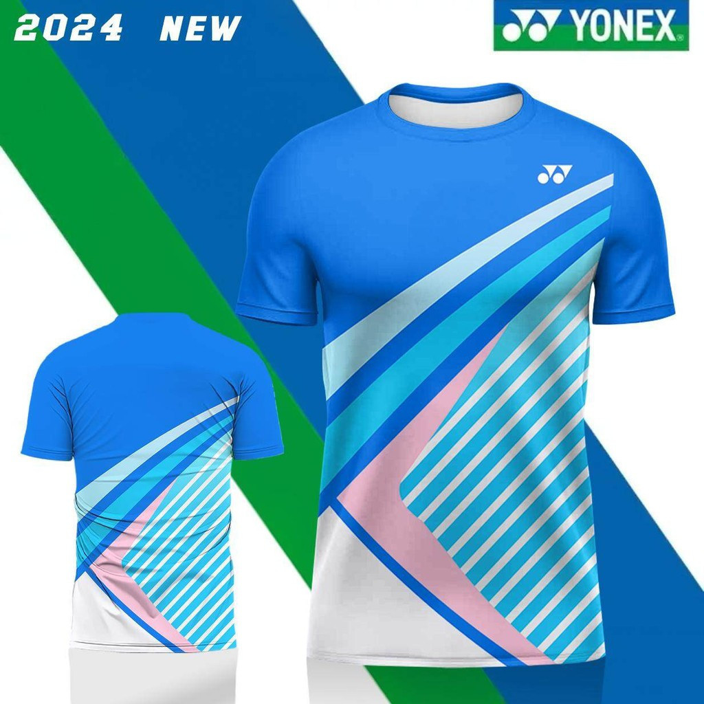 เสื้อยืดโยเน็กซ์เสื้อแบดมินตันชายเสื้อบีบอัดกลางแจ้งขี่จักรยานยืดพอดีแห้งแขนสั้น ยู นิสซ์ ระเหิด