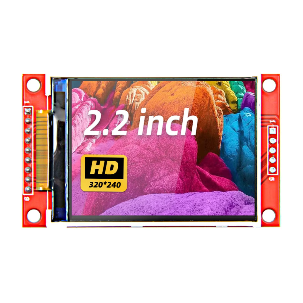 TFT LCD 2.2 นิ้ว ILI9341 320x240 จอแสดงผลอินเทอร์เฟซ SPI Raspberry LCD