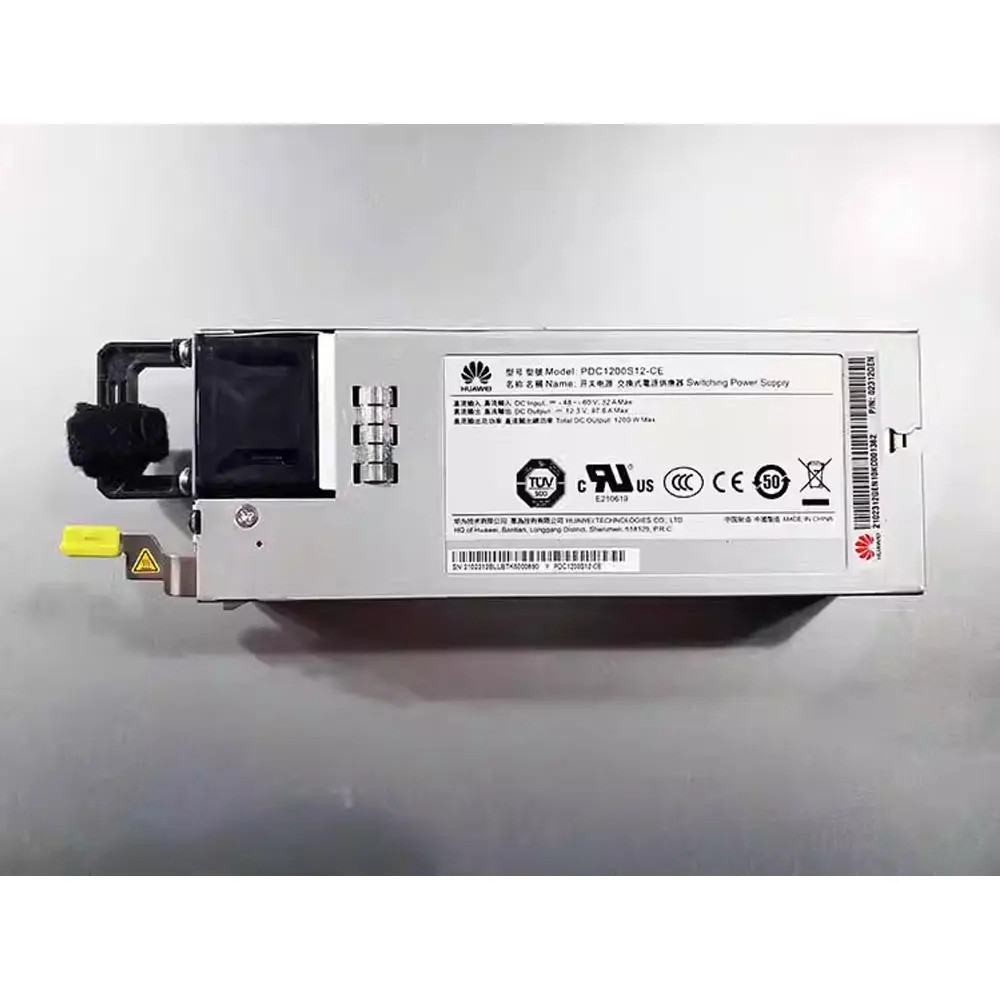 ต้นฉบับใหม่ Xfusion Server 1200w Dc โมดูลสายไฟตรงปัจจุบัน 02312gen Pdc1200s1201 หน่วย Psu แหล่งจ่ายไ