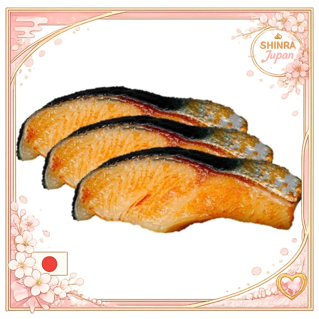 《Direct From Japan》  speed mao delicious salmon salmon grilled fish food sample food model set of 3 