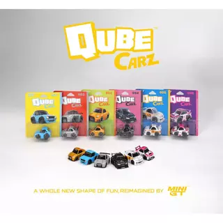 [โมเดลรถขายดี] MINI GT NISSAN NISSAN LB Set QubeCarz รุ่น Q โมเดลรถโลหะผสม