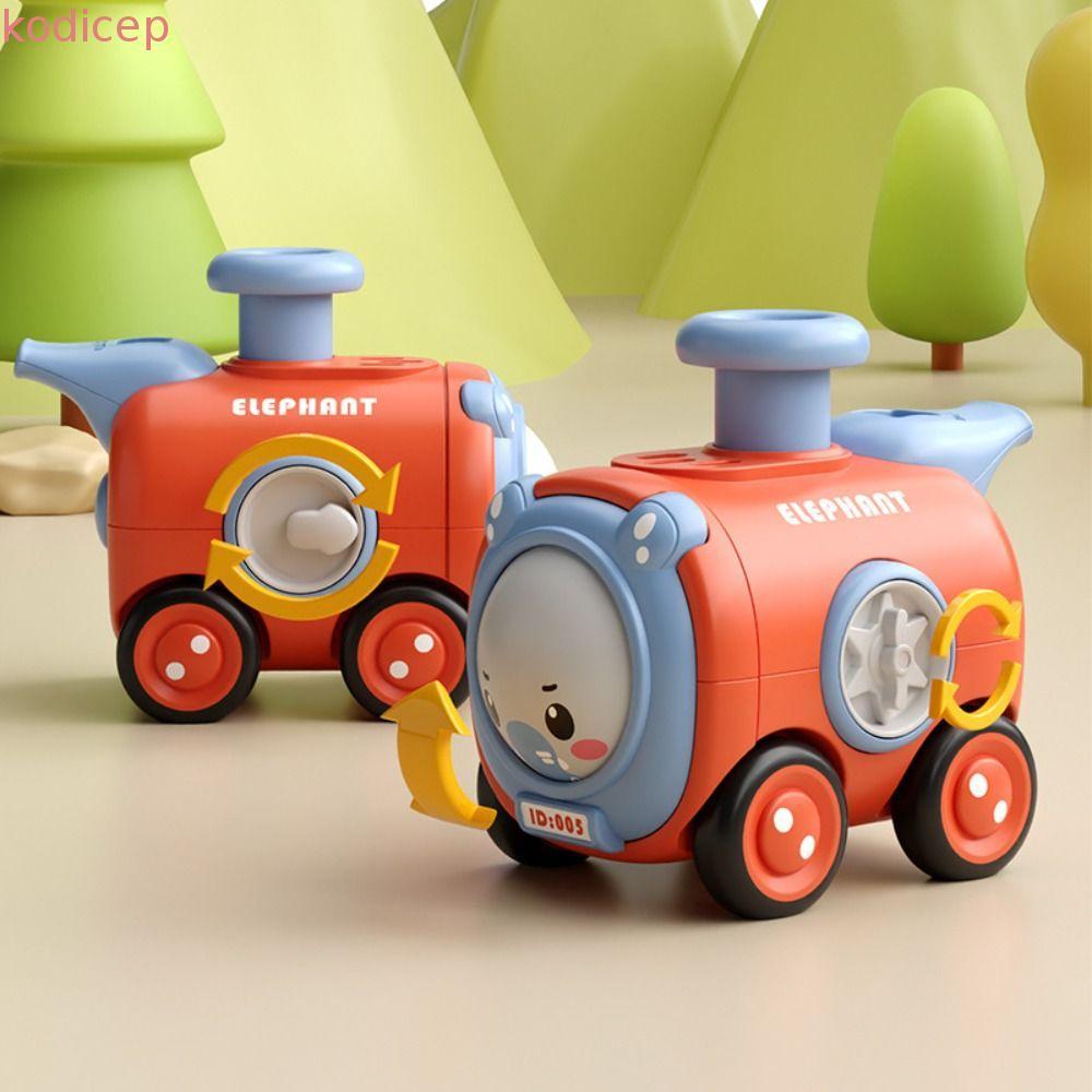 KODICEP1 Mini Car Toy, Friction Power Mini Size Car Toy, Vehicle Cartoon Design Animal Model Cartoon