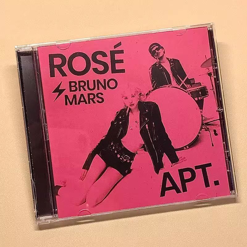 R ROSE Park Chae Young อัลบั้ม Mars Single APT ROSÉ Bruno Mars CD Record 7.7t