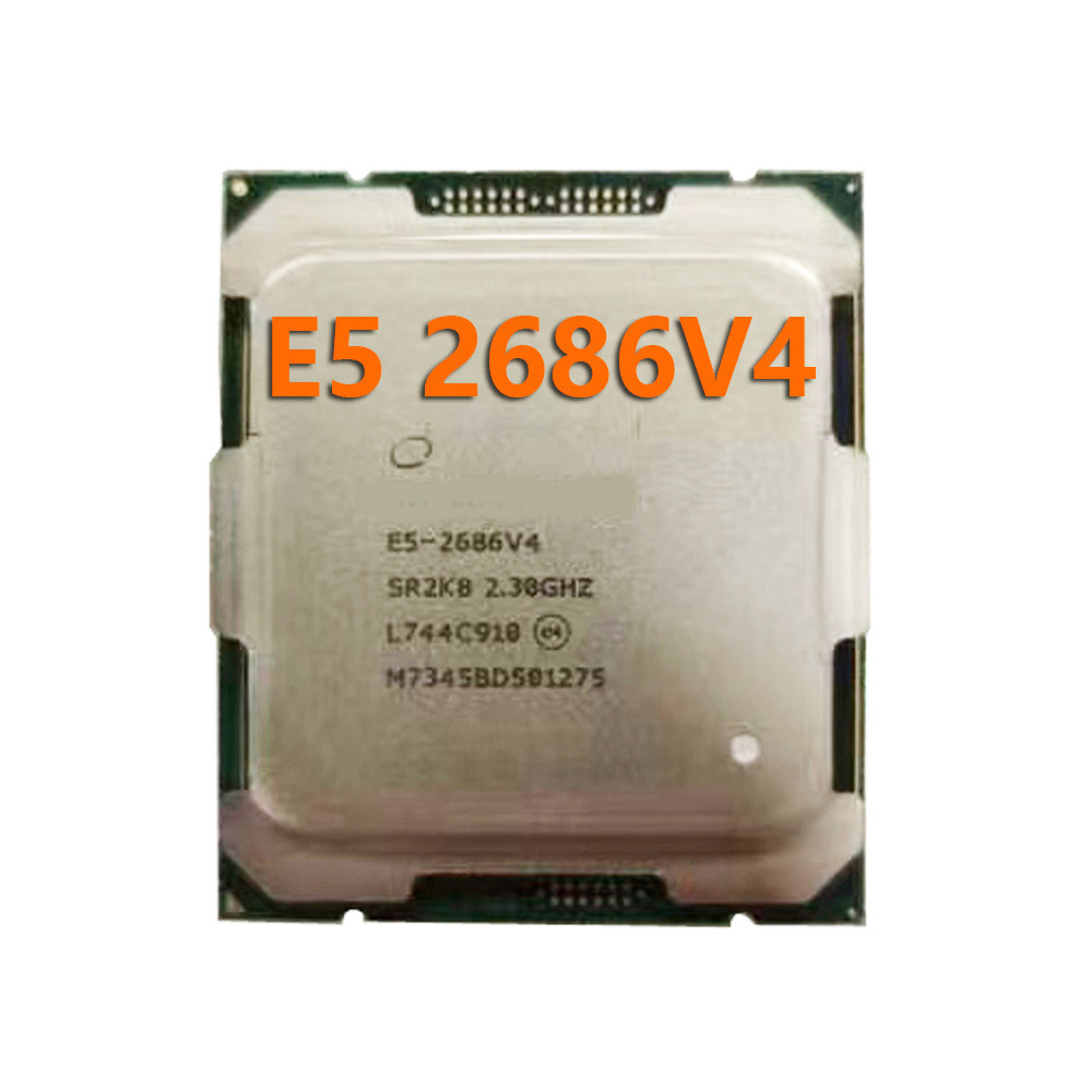 Zhiqiang E5 2686V4 CPU Disassembly รองรับ DDR3 DDR4 18 Core 36 สาย Cheng 2.3G ความถี่หลัก