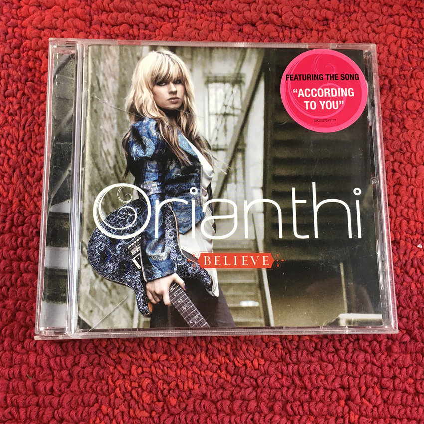 Orianthi Believe (ไม่มีการปิดผนึก) hang5