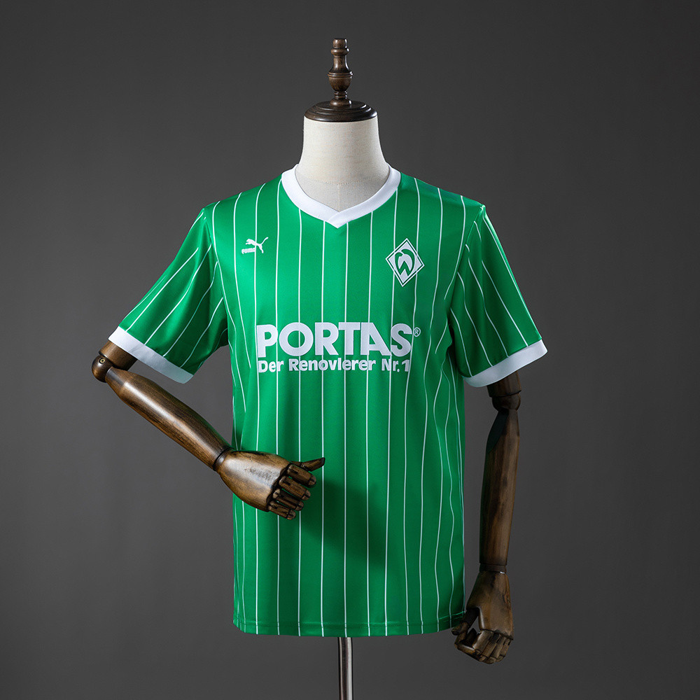 Verder Bremen 88/89 Home Retro Football Jersey