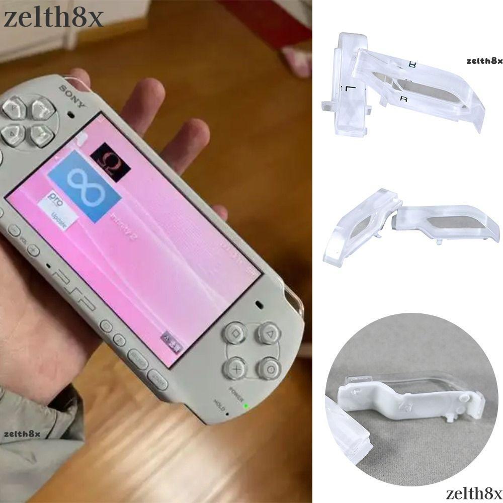 ZELTH คอนโซลปุ่มทริกเกอร์, DIY โฮสต์ LR Trigger, ซ่อมอะไหล่เกมซ้ายขวา Key สําหรับ PSP 1000/PSP 2000/