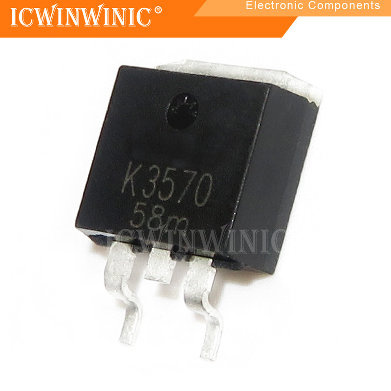5 ชิ้น 2SK3570 K3570 TO-263 วงจรรวม IC