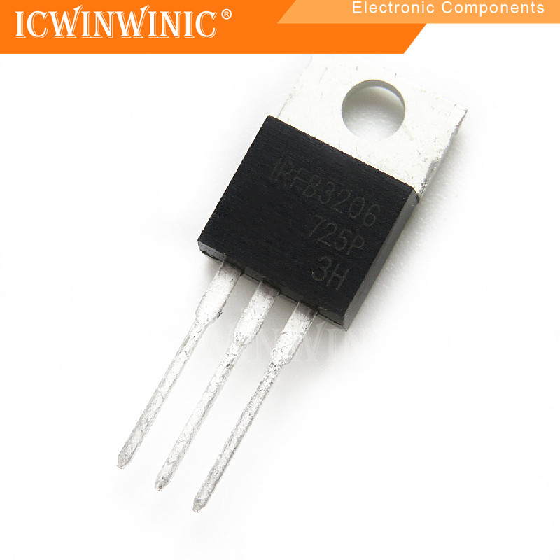 5 ชิ้น IRFB3206 FB3206 TO-220 ส่วนประกอบอิเล็กทรอนิกส์C