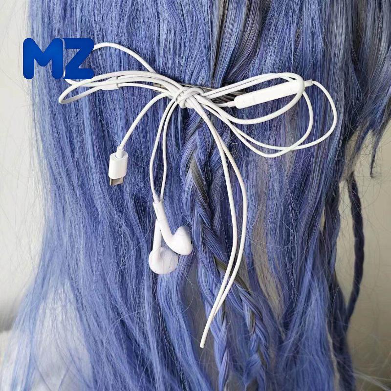 [MZ] กิ๊บติดผมโบว์ลวดหูฟัง Y2K แฟชั่น Chic สําหรับสวมใส่ทุกวัน