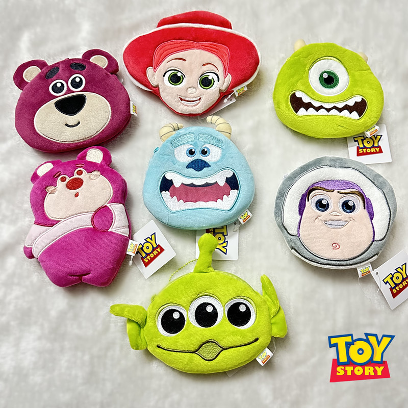 Anime Toy Story Trish Buzz Lightyear Cute Mini Plush Change Bag หูฟังกระเป๋าของขวัญ