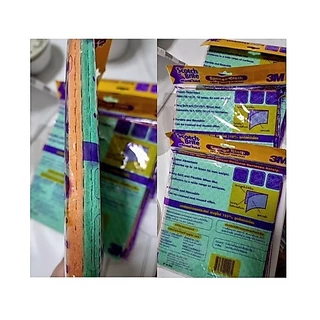 ผ้าฟองน้ำสก๊อตช์ไบรต์ 3M scotch-Brite ผ้าฟองน้ำอเนกประสงค์ ของแท้ ซับน้ำดี แห้งไว 1แพ๊ค(4ชิ้น) พร้อมส่ง