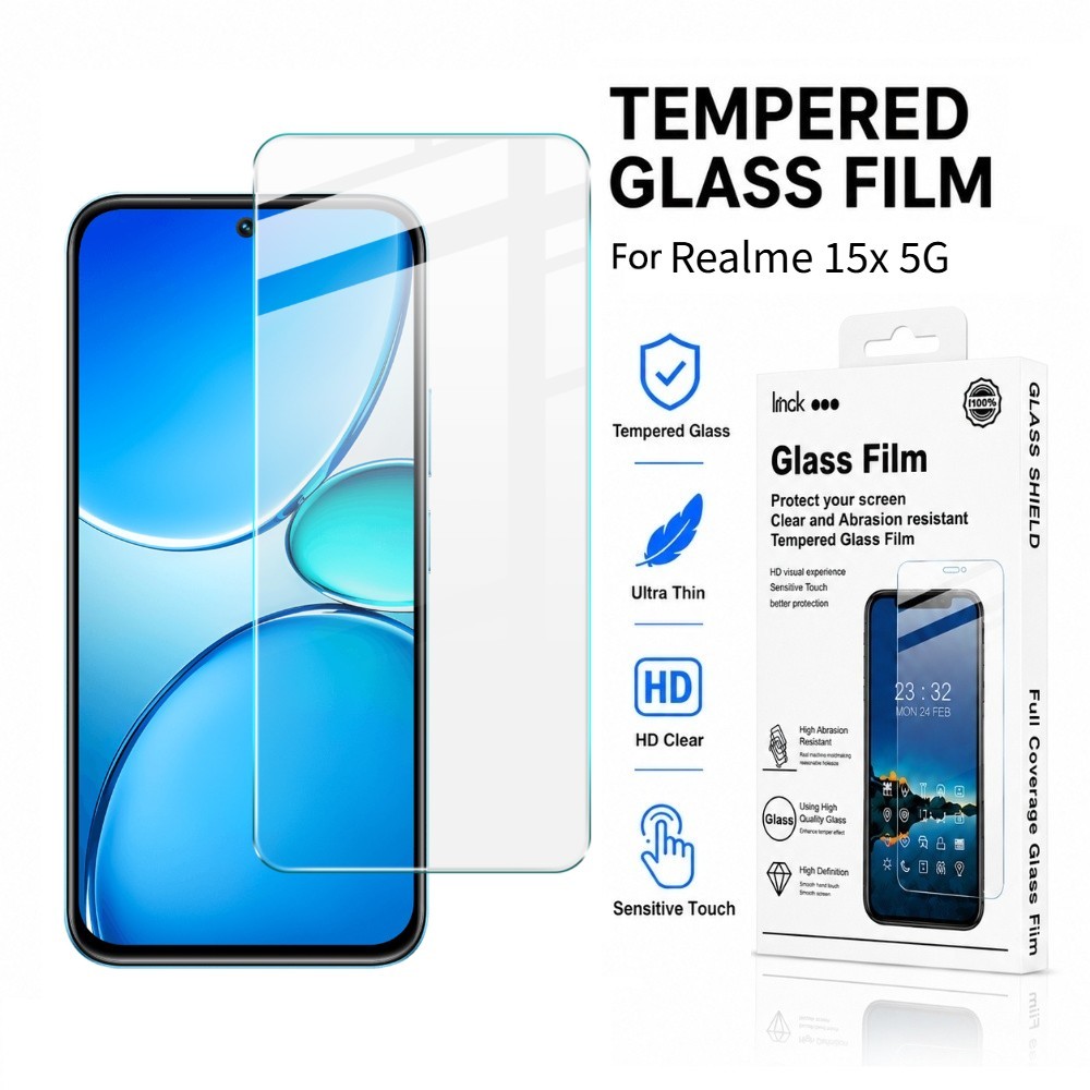 ฟิล์มกระจก สำหรับ Realme 15x 14 14x 13 13+ 12x 12+ 12 11 Pro 5G 11 Pro 4G ป้องกันลายนิ้วมือ FM0001