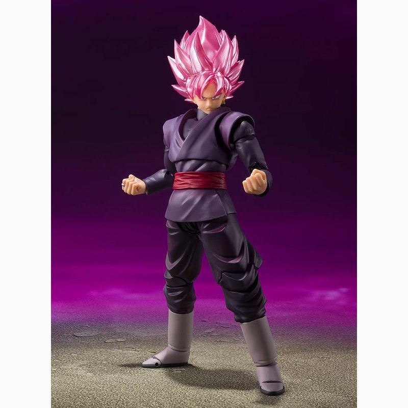 พร้อมสต็อก SHF Dragon Ball Super Black Goku Pink Goku Zamas Pink Reprint
