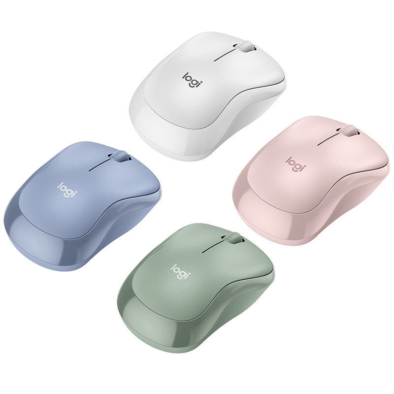 chichang ( บลูทูธ เสียงเงียบ) Logitech M220 เมาส์ไร้สาย M221 Light Tone Office ชายหญิงคอมพิวเตอร์โน้
