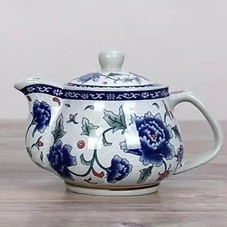 กาน้ำชา กาชงชาเซรามิคพร้อมไส้กรอง กาชาสมุนไพร 茶壶茶具