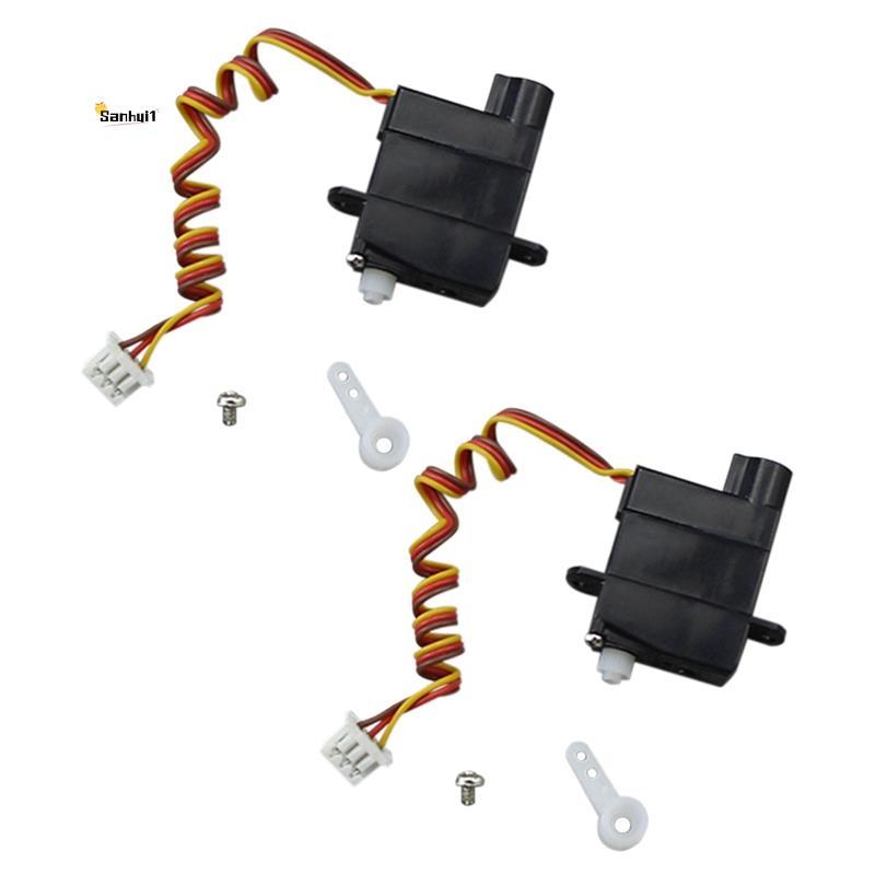 2 ชิ้น V966.011 Servo สําหรับ V966 V911S V977 V988 V930 V931 XK K110 A600 A430 A800 RC เฮลิคอปเตอร์อ