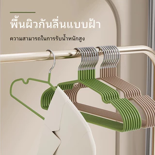 HOKEMPไม้แขวนเสื้อกันลื่น แพ็ค 50 ชิ้น ทำจากเรซิน สำหรับแขวนสูทผู้ใหญ่ ขนาดใหญ่พิเศษและหนาขึ้น