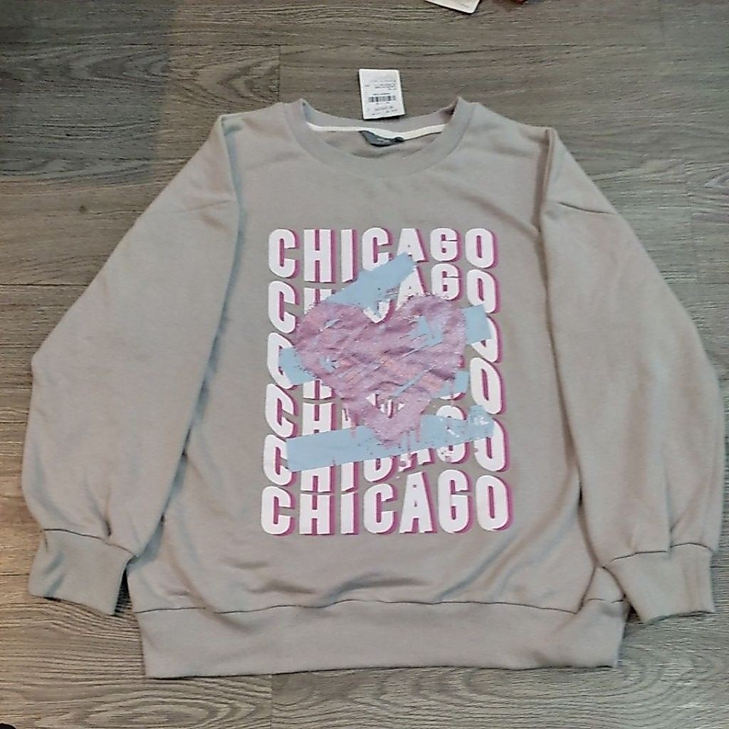 เสื้อสเวตเตอร์ Max Chicago Grey