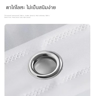 ม่านห้องน้ำ200X200cm กันเชื้อรา PEVA มีให้เลือกหลายขนาด
