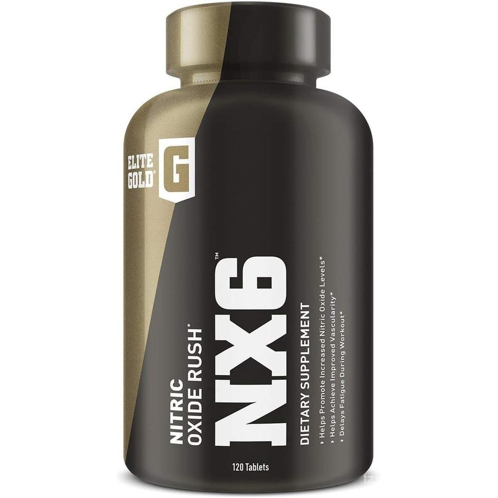 Elite Gold NX6 Nitric Oxide Rush, Pre Workout, Keto, Amino Energy, Beta Alanine, สุขภาพสารอาหารที่เห
