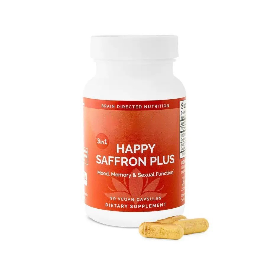 พร้อมส่ง Saffron Capsules Happy Saffron Plus Happy Saffron Plus O EM