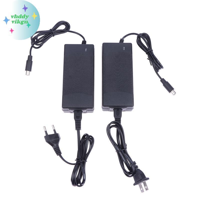 VHDD 42V 2A สกู๊ตเตอร์ไฟฟ้าแบตเตอรี่อะแดปเตอร์เปลี่ยนสกู๊ตเตอร์ Charger Power M365 สกู๊ตเตอร์ Charge