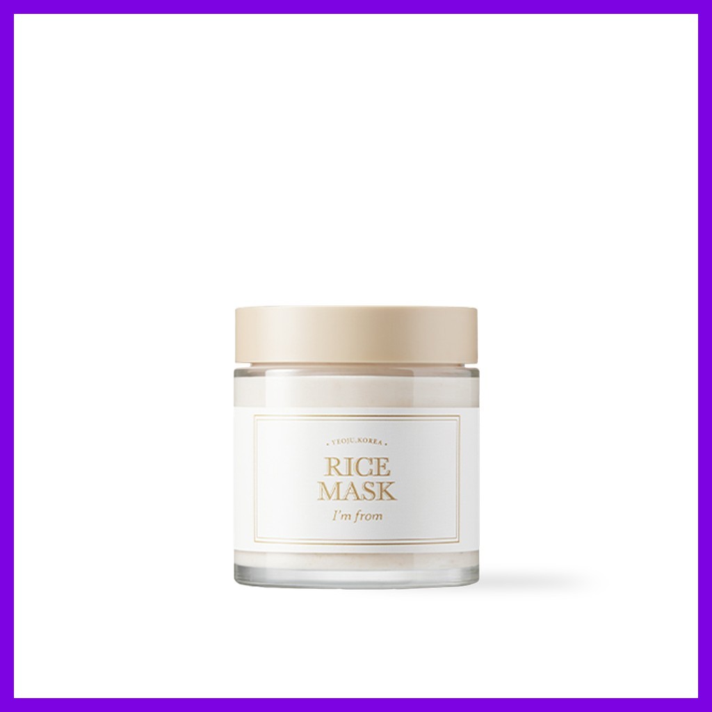 [ImFrom] Rice Mask 110g / Korean Rice Mask / Brightening Effect / ของแท้ 100% โดยไข่เจียว