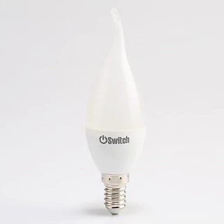 [ ลดราคา ] EVE หลอดไฟ แอลอีดี LED รุ่น Switch Nora ขนาด 3W ทรงโอเปร่า ขั้วหลอด E14