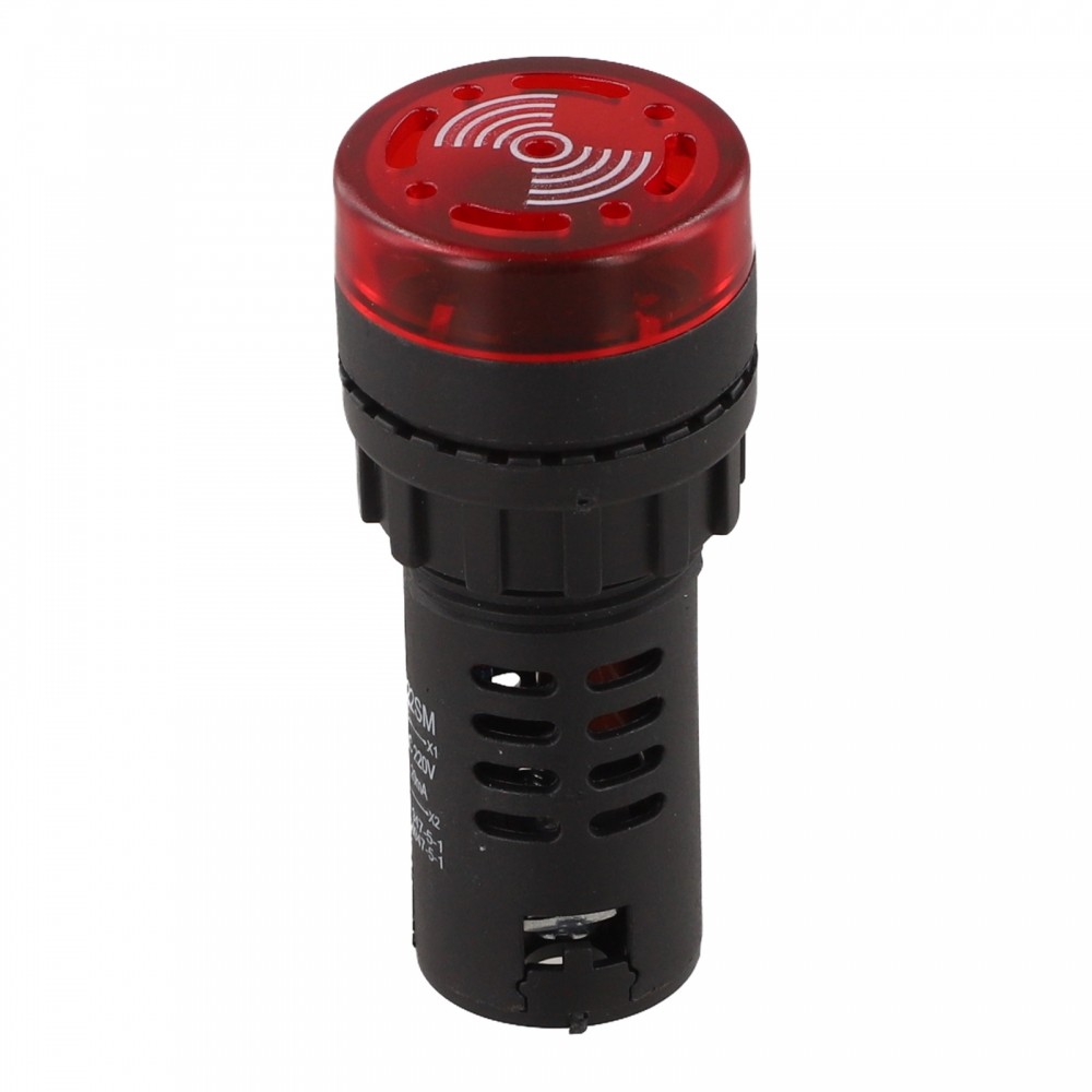 เสียง Buzzer แฟลชแสงความสว่างสูงมัลติฟังก์ชั่นเสียง AD16-22SM