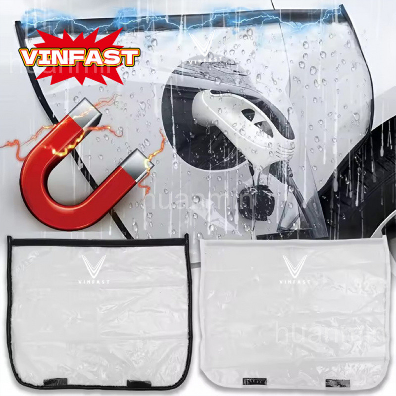 สําหรับ Vinfast แม่เหล็กกันน้ําสําหรับรถยนต์ไฟฟ้าชาร์จกลางแจ้ง Rain Protector Charger อุปกรณ์เสริมสํ