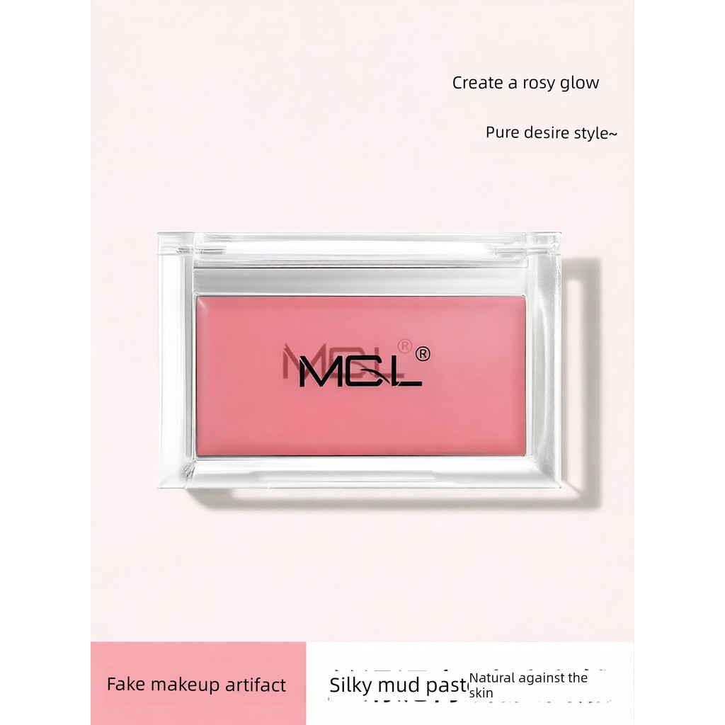 corrector คอนซีลเลอร์ MGL Single Two-Color Blush Cream Rouge Cream ลิงน้อยแนะนําขยายหดสีหลอกหน้าโคลน