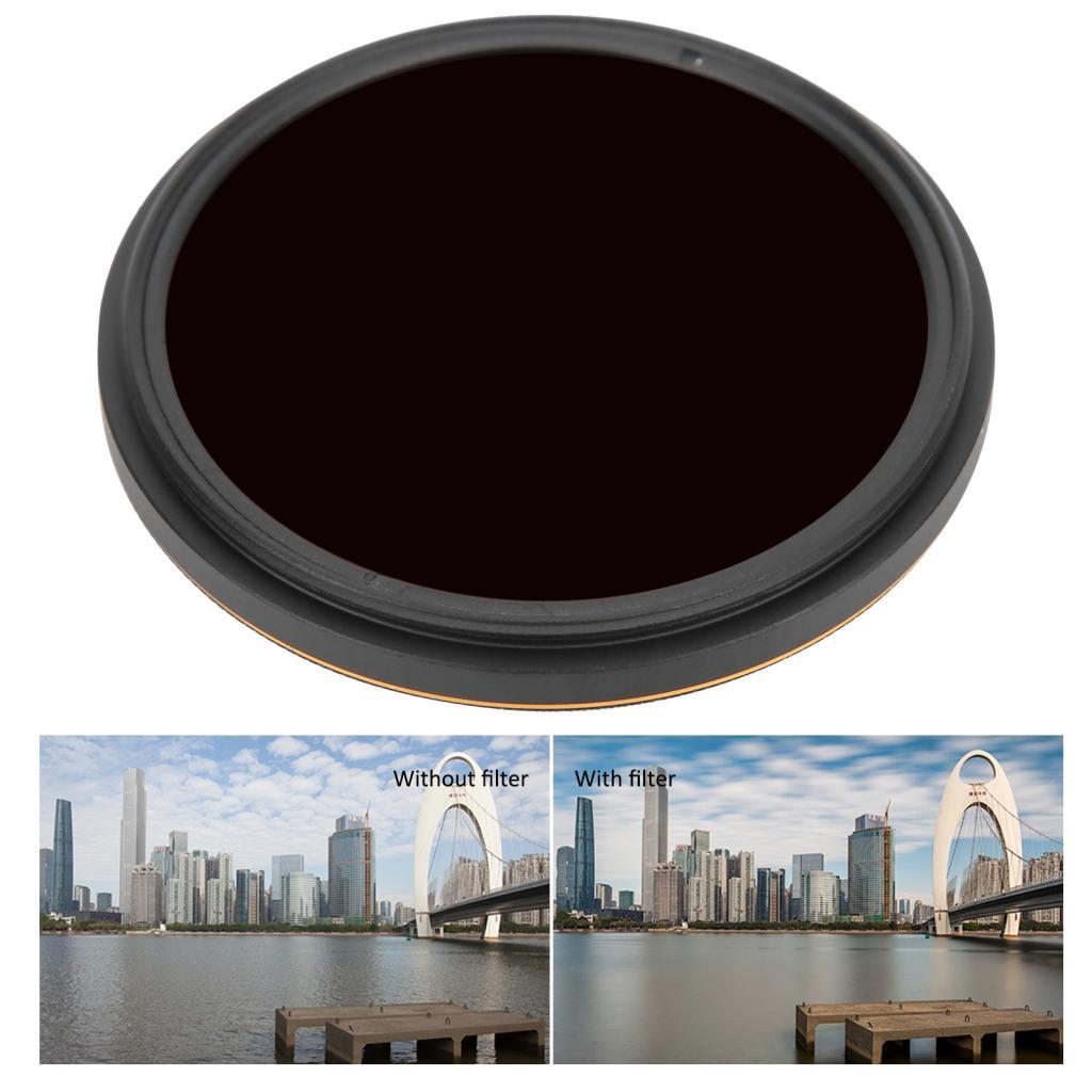 Junestar ND Filter เคลือบหลายชั้นกันน้ํา Neutral Density ND1000 Ultrathin สําหรับกล้อง