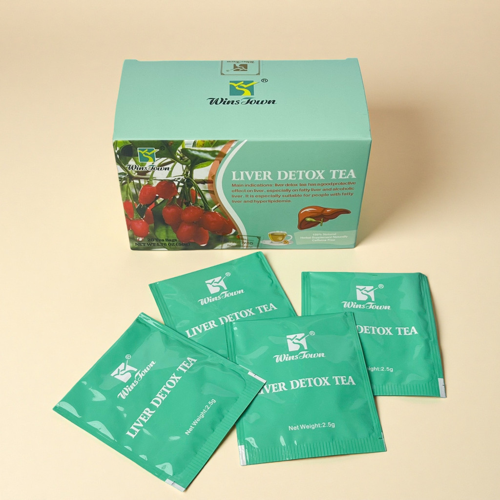 ขายร้อน Healthy Liver Protection Wins Town Liver Detox Tea
