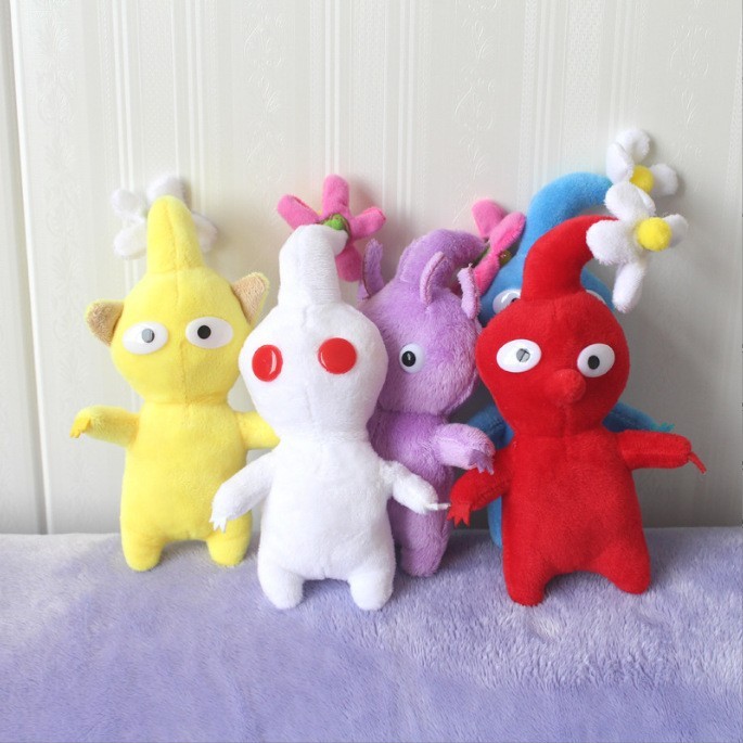 Pikmin ตุ๊กตา Pikmin ตุ๊กตาสีเหลือง PIKMIN Olimar Nintendo เกม สินค้าตุ๊กตา