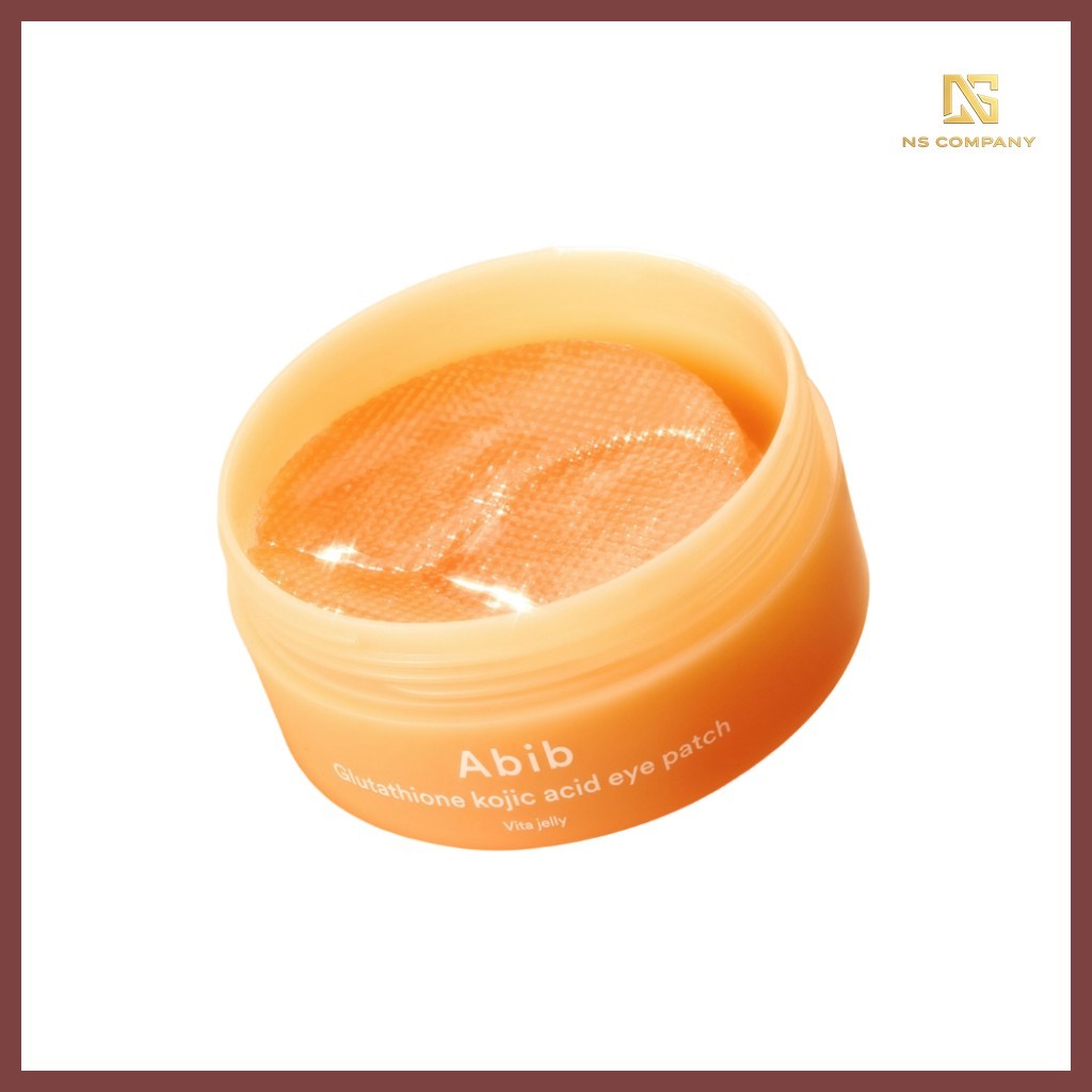 Glutathione Eye Patch 60 ชิ้น Hydrogel Under Eye Mask abib