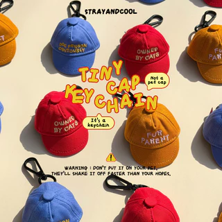 Strayandcool พวงกุญแจหมวกจิ๋ว "Tiny Cap" Key chain