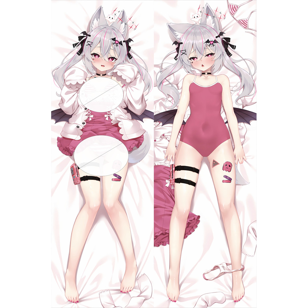 Karin-vrchat Dakimakura อะนิเมะ Von Lycaon ปลอกหมอนกอดหมอน Body Cover