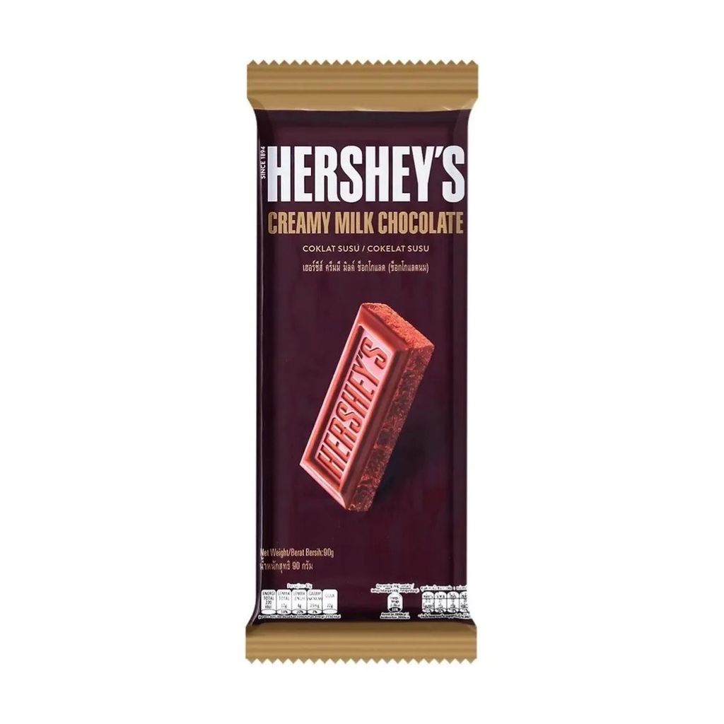 เฮอร์ชีส์ มิลค์ช็อกโกแลต Hershey's Milk Chocolate 90g.