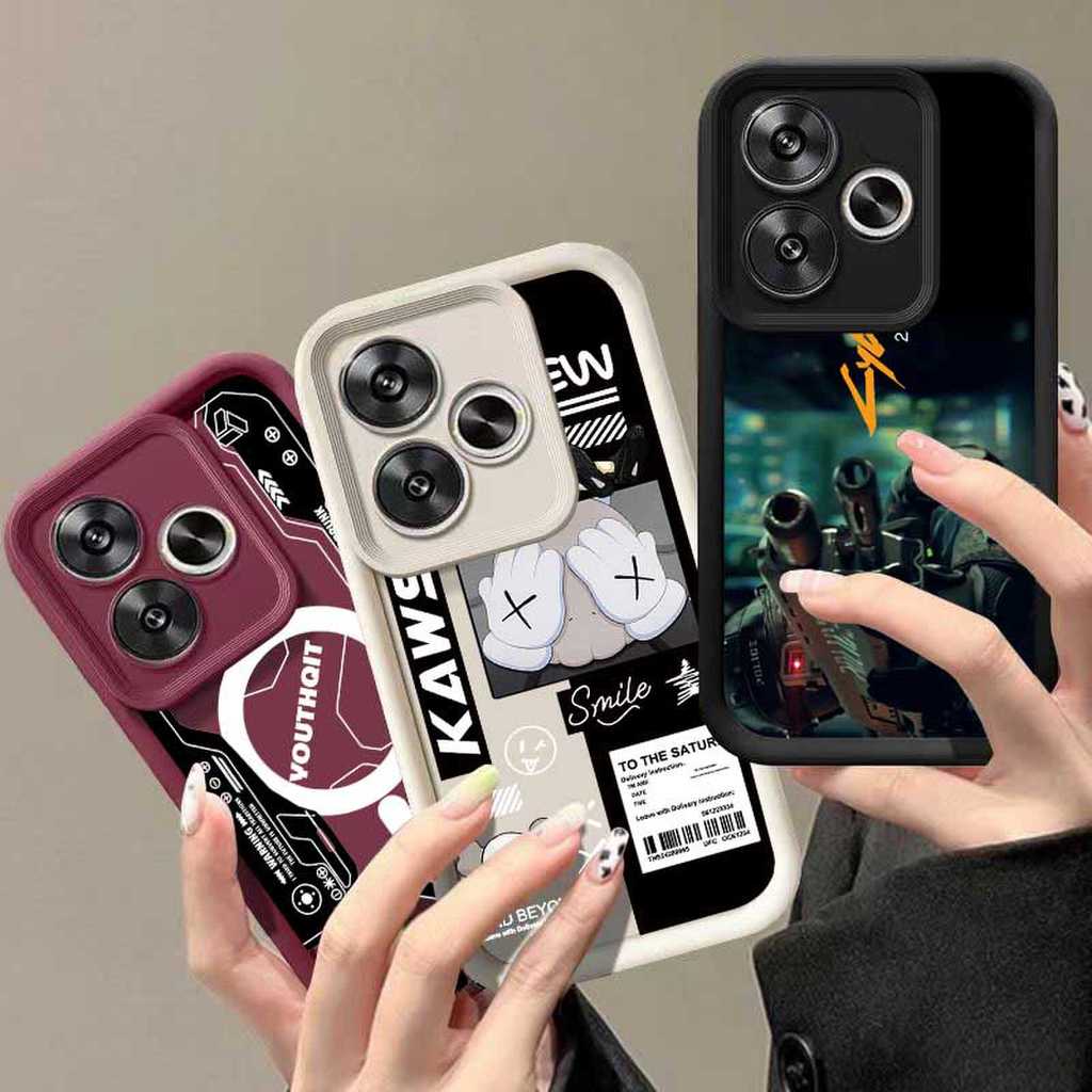 เหมาะสําหรับ OPPO A6 A6C A6X A6S A6T 4G 5G เคสโทรศัพท์ OPPO A6K A6T Pro 4G 5G ทนทานและ anti drop ซิล