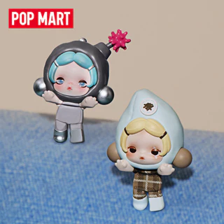 POPMART POPMART Bubble Sticker _ _ SKULLPANDA _ อย่าอยากไม่ว่ากล่องปริศนาตุ๊กตา Series