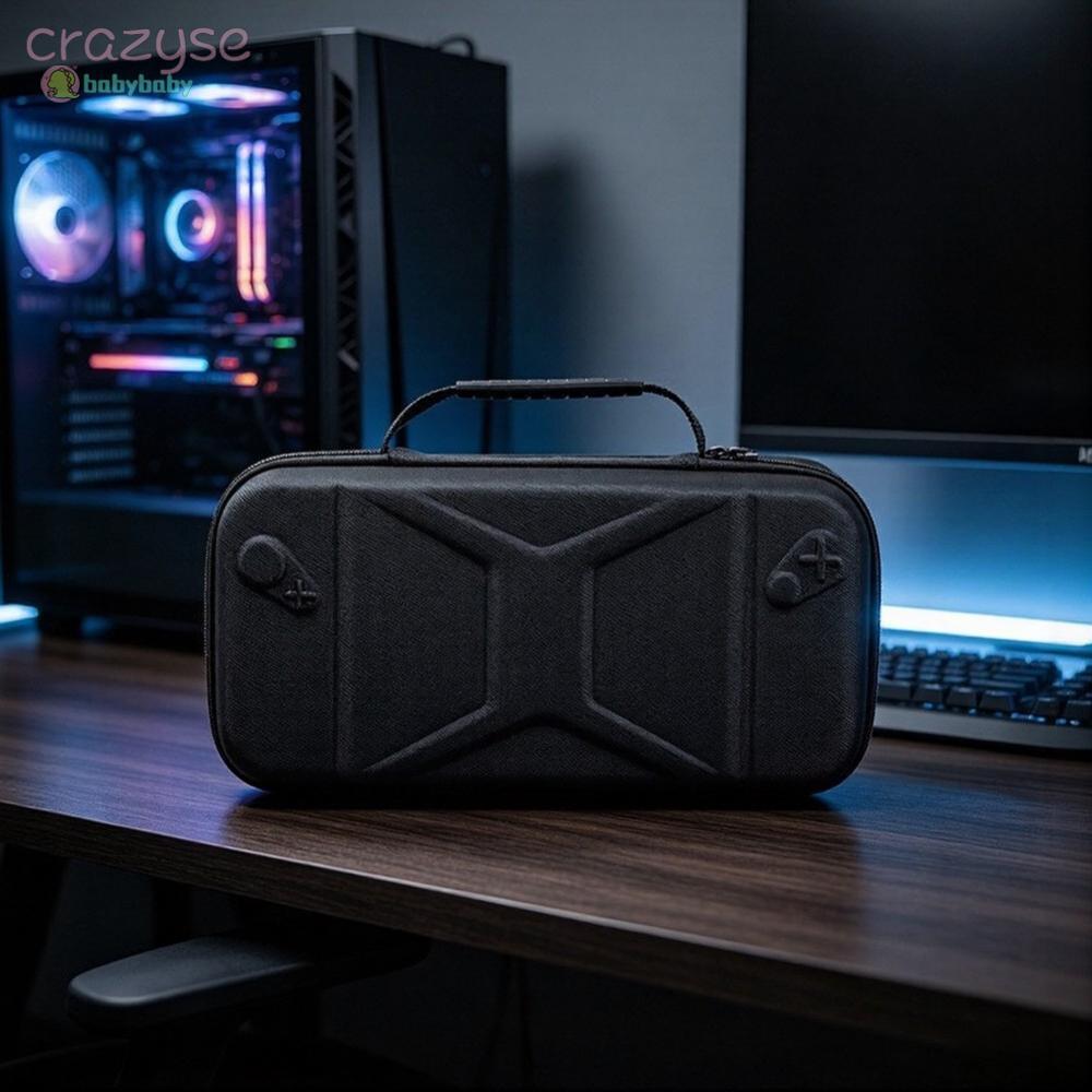 กระเป๋าเดินทางสําหรับ MSI Claw 8 EX AI+: เคสแข็งพร้อมตัวป้องกันกระจก