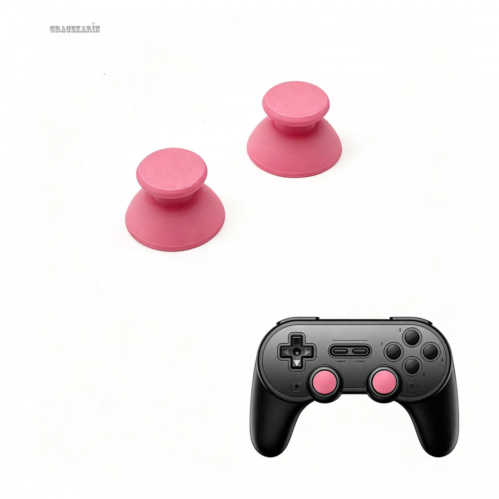 Anti Slip จอยสติ๊กหมวกสําหรับ 8BitDo SN30 Pro Controller สี Vibrant