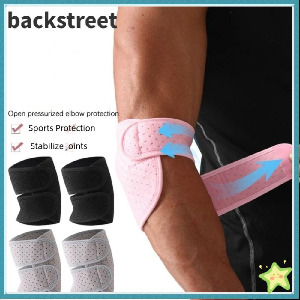 BACKSTAGEREETDV Elbow Support Brace, Support Brace Double Strap Compression Elbow Brace, Professiona