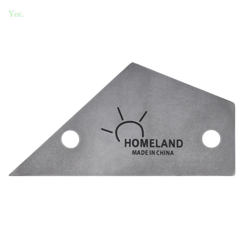 Yee Fret Rocker Level Tool สําหรับสามเหลี่ยมไม้บรรทัดเหล็ก Makers Luthiers กีตาร์เครื่องมือ Supp