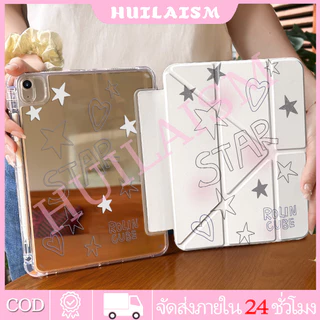 💥พร้อมส่ง💥 เคสป้องกัน iPad รูปตัว Y พร้อมกระจก Gen11/10/Air8 Pro11 Gen12 Pro12.9 Mini7 การ์ตูน เคสไอแพด Air7 Air5
