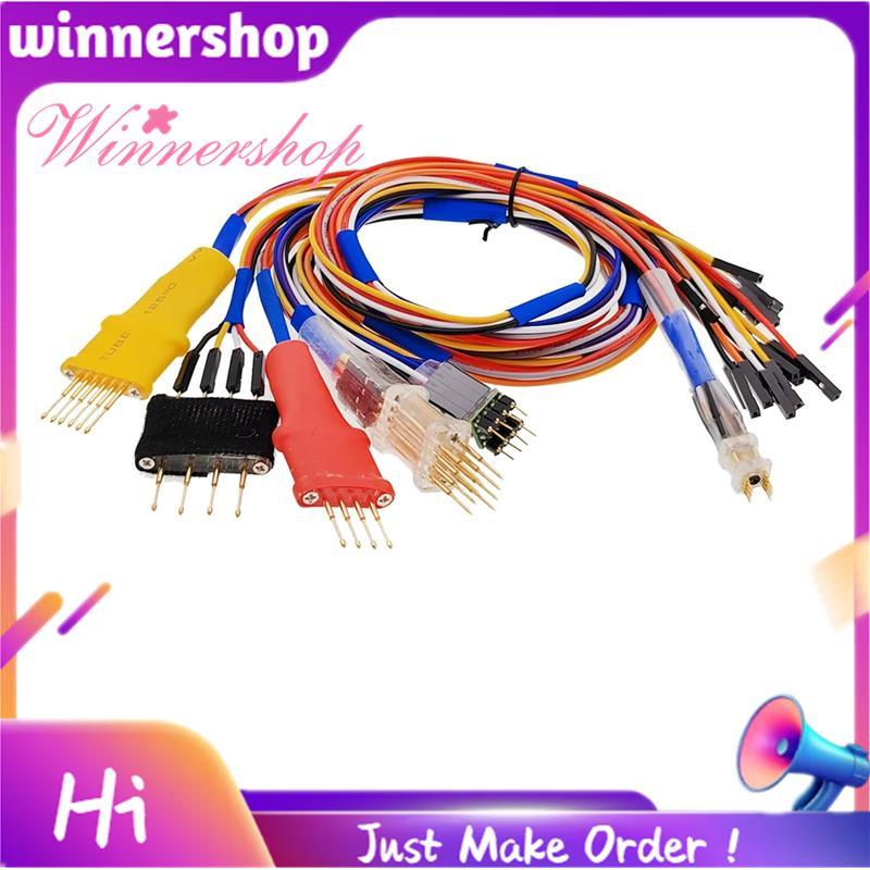 5pcs In-Circuit สําหรับ ECU สาย Wires Pins Probes อะแดปเตอร์สําหรับ IProg/Xprog ไม่มีบัดกรีต้องการ